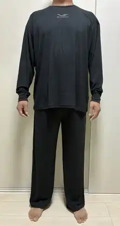 シックスパッドリカバリーウェア着用画像（男性）